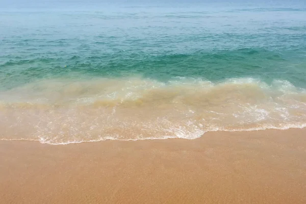 Beautiful Light Colour Arabian Sea Water Waves Taken Varkala Kerala — Stock Photo, Image