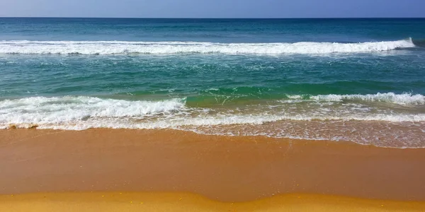 Beautiful Light Colour Arabian Sea Water Waves Taken Varkala Kerala — Stock Photo, Image