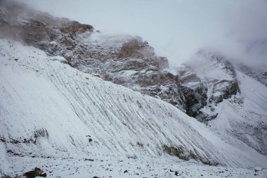 Thorong La Pass yolu, Nepal