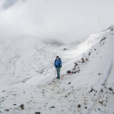 Nepal 'de yürüyüş, Thorong La pass yolu, Annapurna gezisi