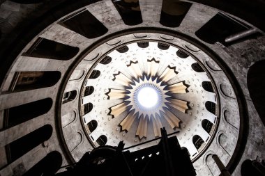 Kudüs, İsrail 'deki Kutsal Mezar Kilisesi.