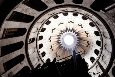 Kudüs, İsrail 'deki Kutsal Mezar Kilisesi.