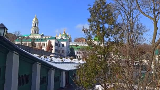 Kyivo Pecherska Lavra Monasterio Ucrania — Vídeos de Stock