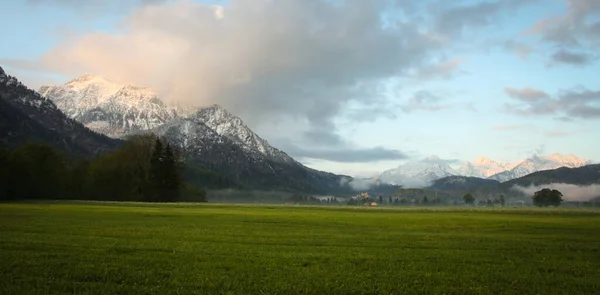 Alpy Bavorsku Poblíž Tegelbergu — Stock fotografie