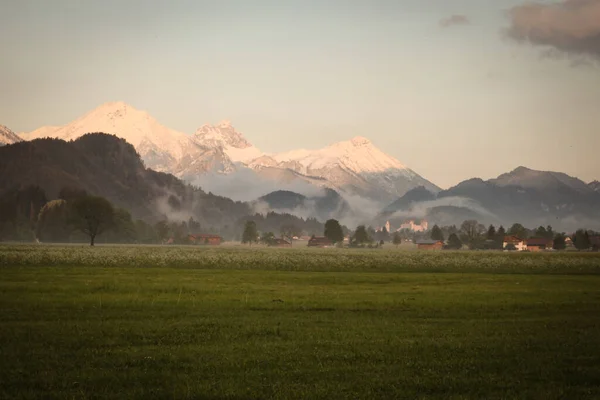 Alpes Baviera Perto Tegelberg — Fotografia de Stock