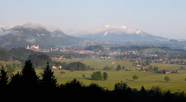 Alperna Bayern Nära Tegelberg — Stockfoto