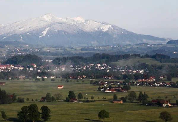 Die Landschaft Der Bayerischen Alpen Deutschland — Stockfoto