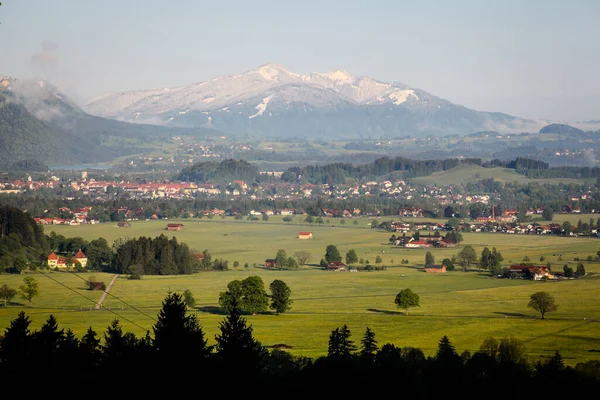 巴伐利亚的阿尔卑斯山 靠近泰格尔贝格 — 图库照片
