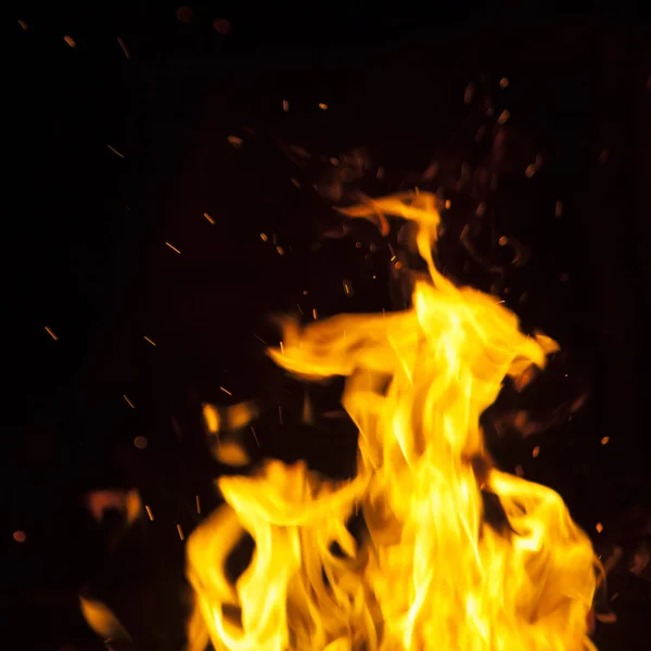Flammes Contexte — Photo