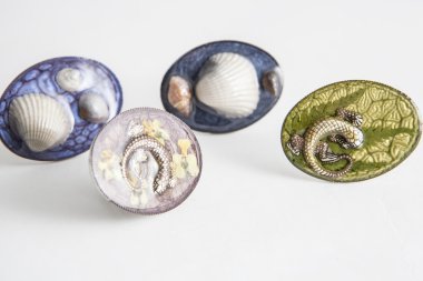 reçine el yapımı Yüzükler