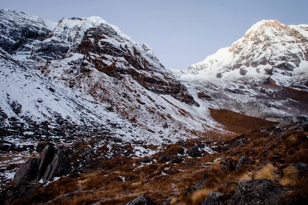 Annapurna bereik van de Himalaya — Stockfoto