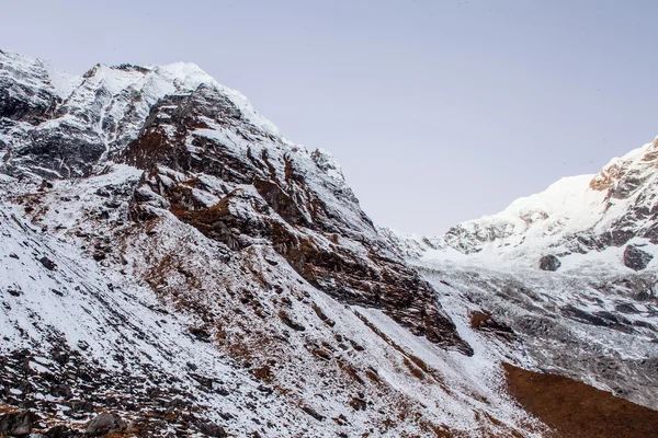 Annapurnan alue: Himalaja — kuvapankkivalokuva