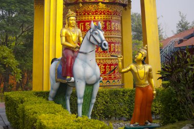 Sahneler: Lumbini Buda'nın yaşam