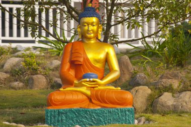 Buda içinde: lumbini, nepal
