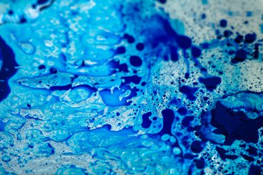 Soyut mavi mürekkep arka plan