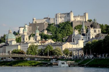 Salzburg güzel manzara