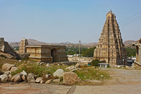 Górnej świątyni, Hampi, Karnataka — Zdjęcie stockowe