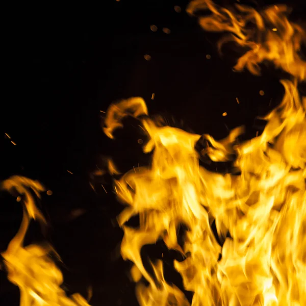 Fire flames background — Stock Photo, Image