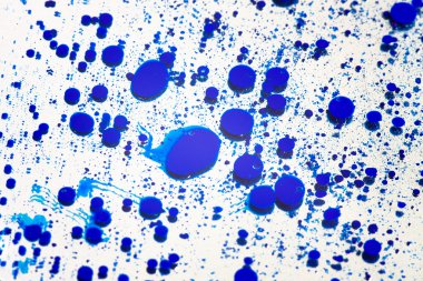 Soyut mavi mürekkep arka plan