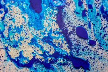 Soyut mavi mürekkep arka plan