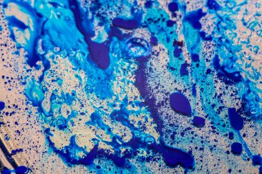 Soyut mavi mürekkep arka plan