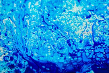 Soyut mavi mürekkep arka plan