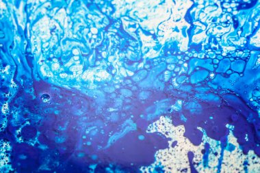 Soyut mavi mürekkep arka plan