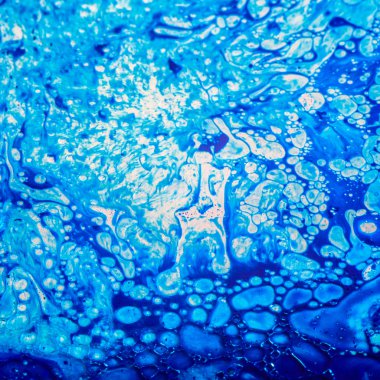 Soyut mavi mürekkep arka plan