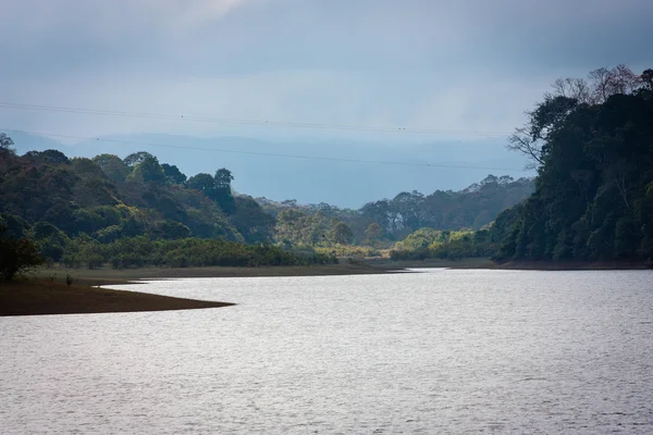 Lake in Periyar National Park — Stock Photo, Image