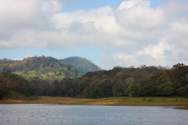 Lake in Periyar National Park — Stock Photo, Image