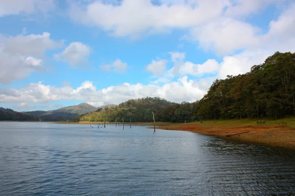 Lake in Periyar National Park — Stock Photo, Image