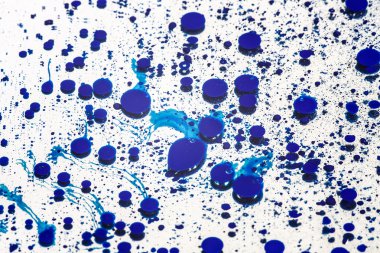 Soyut mavi mürekkep arka plan