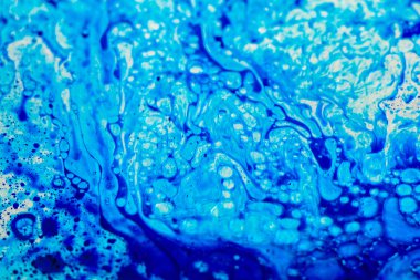 Soyut mavi mürekkep arka plan