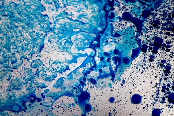 Soyut mavi mürekkep arka plan