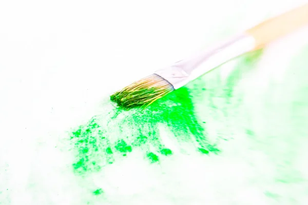 Aquarela pintado fundo com escova — Fotografia de Stock