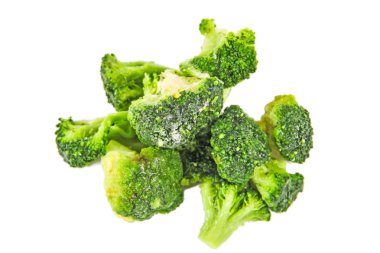 Donmuş brokoli parçaları
