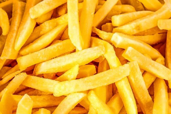 Ongezonde potato chips — Stockfoto