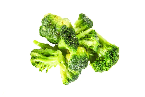 Brokuły mrożone kawałki — Zdjęcie stockowe