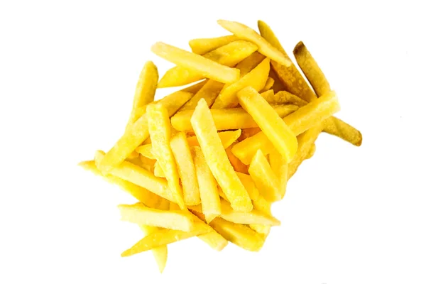 Ohälsosamma potatischips — Stockfoto