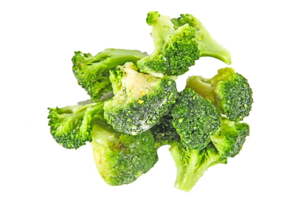 Frozen Broccoli pieces — Stock Photo, Image