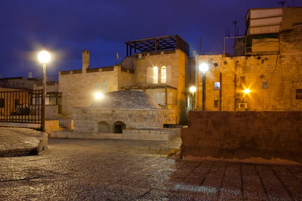 Ναός τοποθετεί τη νύχτα, Ισραήλ — Φωτογραφία Αρχείου