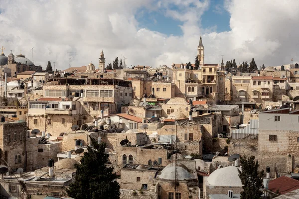 Landmärken i Jerusalems gamla stad — Stockfoto