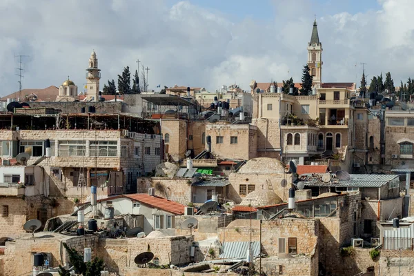 Lugares de interés de Jerusalén Ciudad Vieja — Foto de Stock