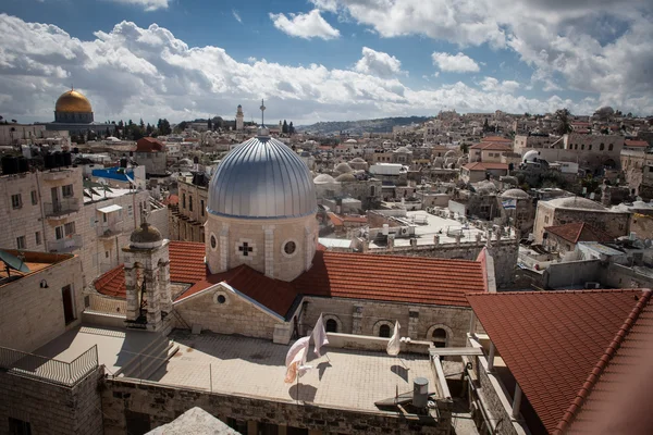 Lugares de interés de Jerusalén Ciudad Vieja — Foto de Stock