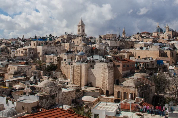 Bezienswaardigheden van Jeruzalem Oude Stad — Stockfoto