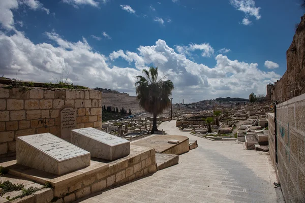 Стародавні єврейське кладовище — стокове фото