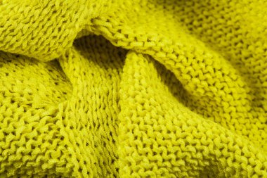 Parlak sarı dokuma arka plan