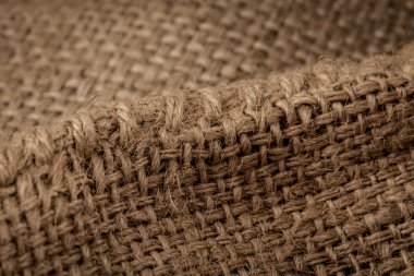 Çuval bezi dokusu arka planı