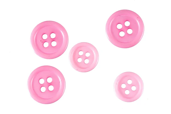 Grup de butoane roz — Fotografie, imagine de stoc
