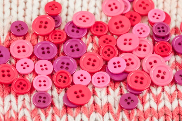 Circle Sewing Buttons — Stock Photo, Image